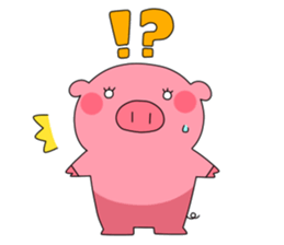 Anko-Chan of the pig sticker #2072476