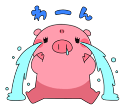 Anko-Chan of the pig sticker #2072480