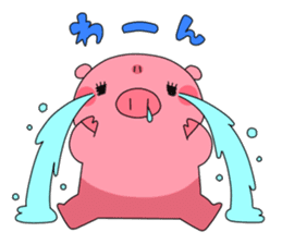 Anko-Chan of the pig sticker #2072480