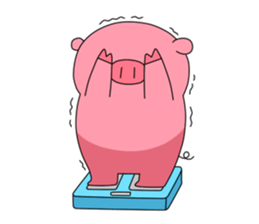 Anko-Chan of the pig sticker #2072484