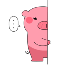 Anko-Chan of the pig sticker #2072485