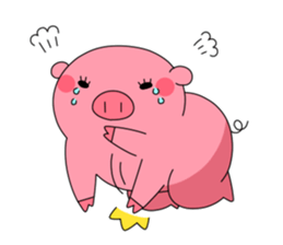 Anko-Chan of the pig sticker #2072487