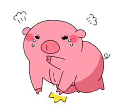 Anko-Chan of the pig sticker #2072487