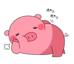 Anko-Chan of the pig sticker #2072490