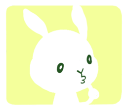 My lovely rabbit sticker #2073022