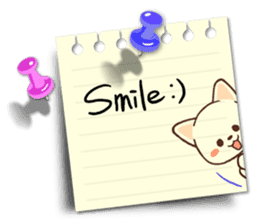 Memo cat(English) sticker #2073178