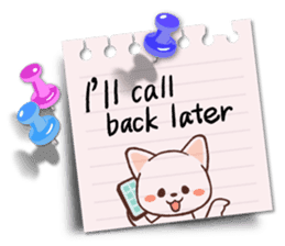 Memo cat(English) sticker #2073189