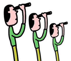 Sticker of loose people sticker #2073234