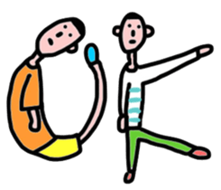 Sticker of loose people sticker #2073235