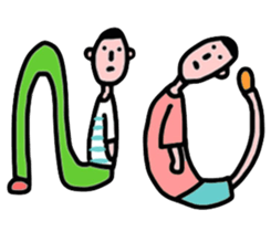 Sticker of loose people sticker #2073236