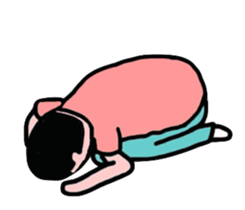 Sticker of loose people sticker #2073251