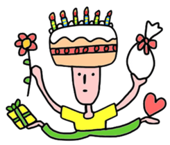 Sticker of loose people sticker #2073252