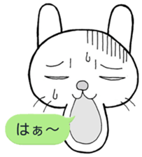 Rabbit with a balloon sticker #2075212