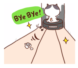 A lop eared Cat&A lop eared Labbit sticker #2075216