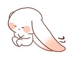 A lop eared Cat&A lop eared Labbit sticker #2075218