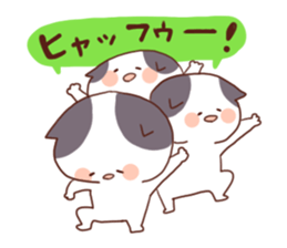 A lop eared Cat&A lop eared Labbit sticker #2075219