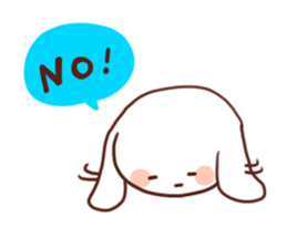 A lop eared Cat&A lop eared Labbit sticker #2075226