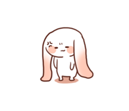 A lop eared Cat&A lop eared Labbit sticker #2075227