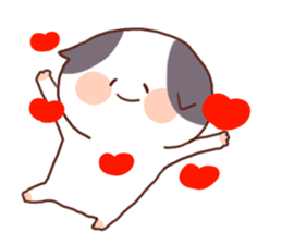 A lop eared Cat&A lop eared Labbit sticker #2075251