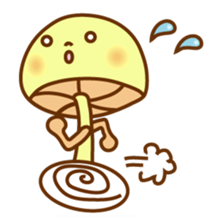 mushroom kid sticker #2075336