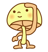 mushroom kid sticker #2075339