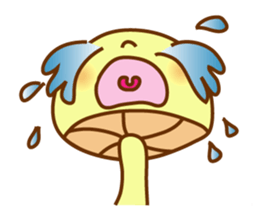 mushroom kid sticker #2075343