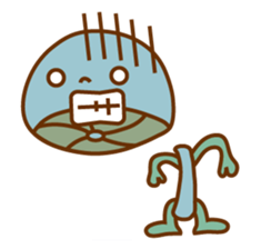 mushroom kid sticker #2075352