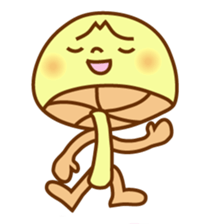 mushroom kid sticker #2075364