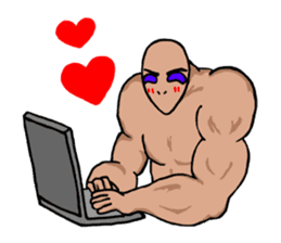 Muscle Alien (Japanese Version) sticker #2075728