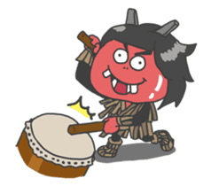 NAMAHAGE BOY sticker #2075934