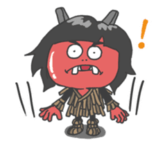 NAMAHAGE BOY sticker #2075946