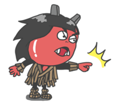 NAMAHAGE BOY sticker #2075960