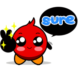 Boo Boo cute monsters :ViccVoon Studio sticker #2076108