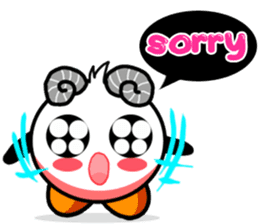 Boo Boo cute monsters :ViccVoon Studio sticker #2076118