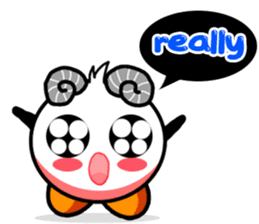 Boo Boo cute monsters :ViccVoon Studio sticker #2076120