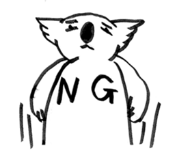 A-la-koala sticker #2076264