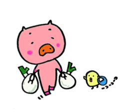 Ton&Piyo sticker #2076503