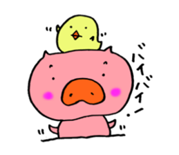 Ton&Piyo sticker #2076522