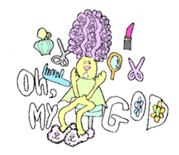 Yellow Bunny sticker #2076542