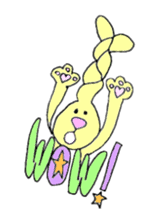 Yellow Bunny sticker #2076570