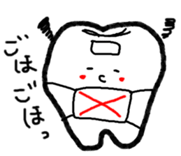 tooth a character sticker #2077014