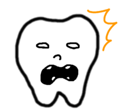 tooth a character sticker #2077015