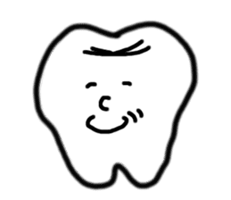 tooth a character sticker #2077020