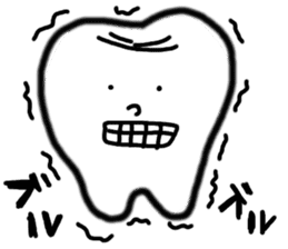 tooth a character sticker #2077022