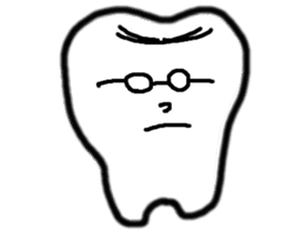 tooth a character sticker #2077027