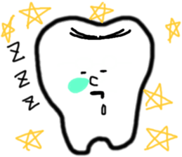 tooth a character sticker #2077031