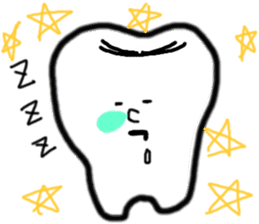 tooth a character sticker #2077031
