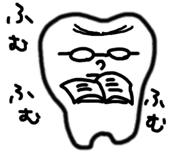 tooth a character sticker #2077035