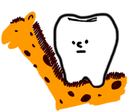 tooth a character sticker #2077036