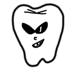 tooth a character sticker #2077045